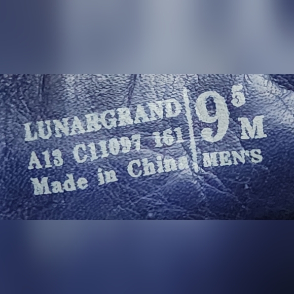 Cole Haan LunarGrand Brown Orange Suede Wingtip Oxford Dress Shoes Men’s 9.5 - Picture 9 of 9